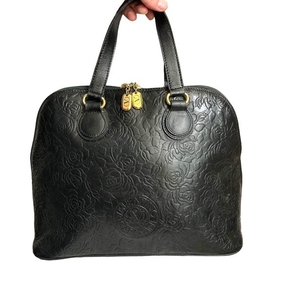 Valentino Garavani Handbags - Valentino garavani RARE vintage embossed dome satchel bag